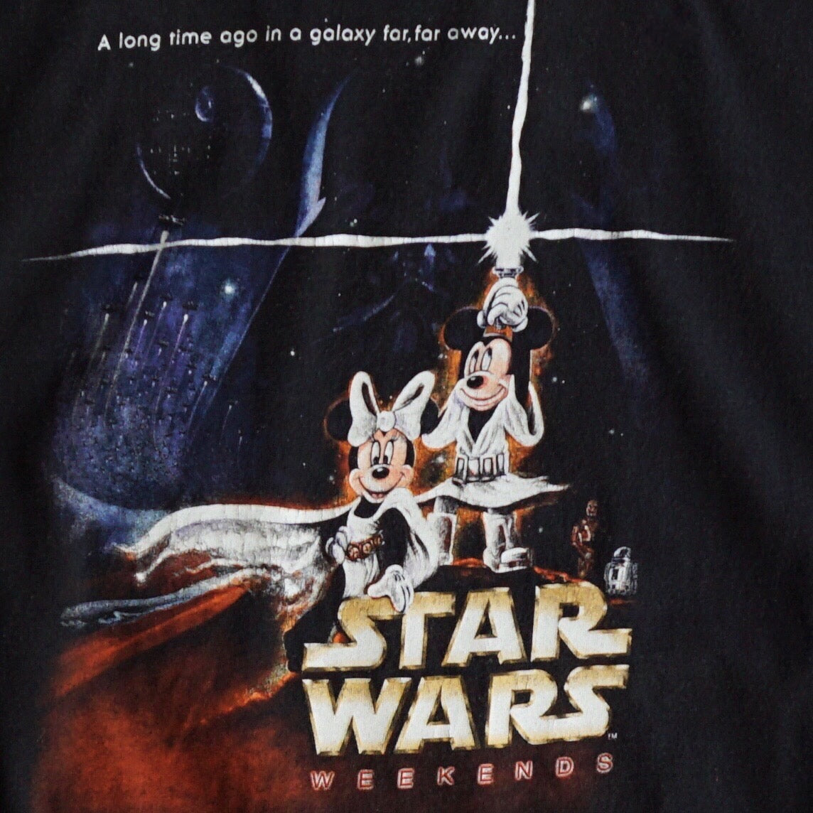 VINTAGE MICKEY & MINNIE STAR WARS TEE – SANFT