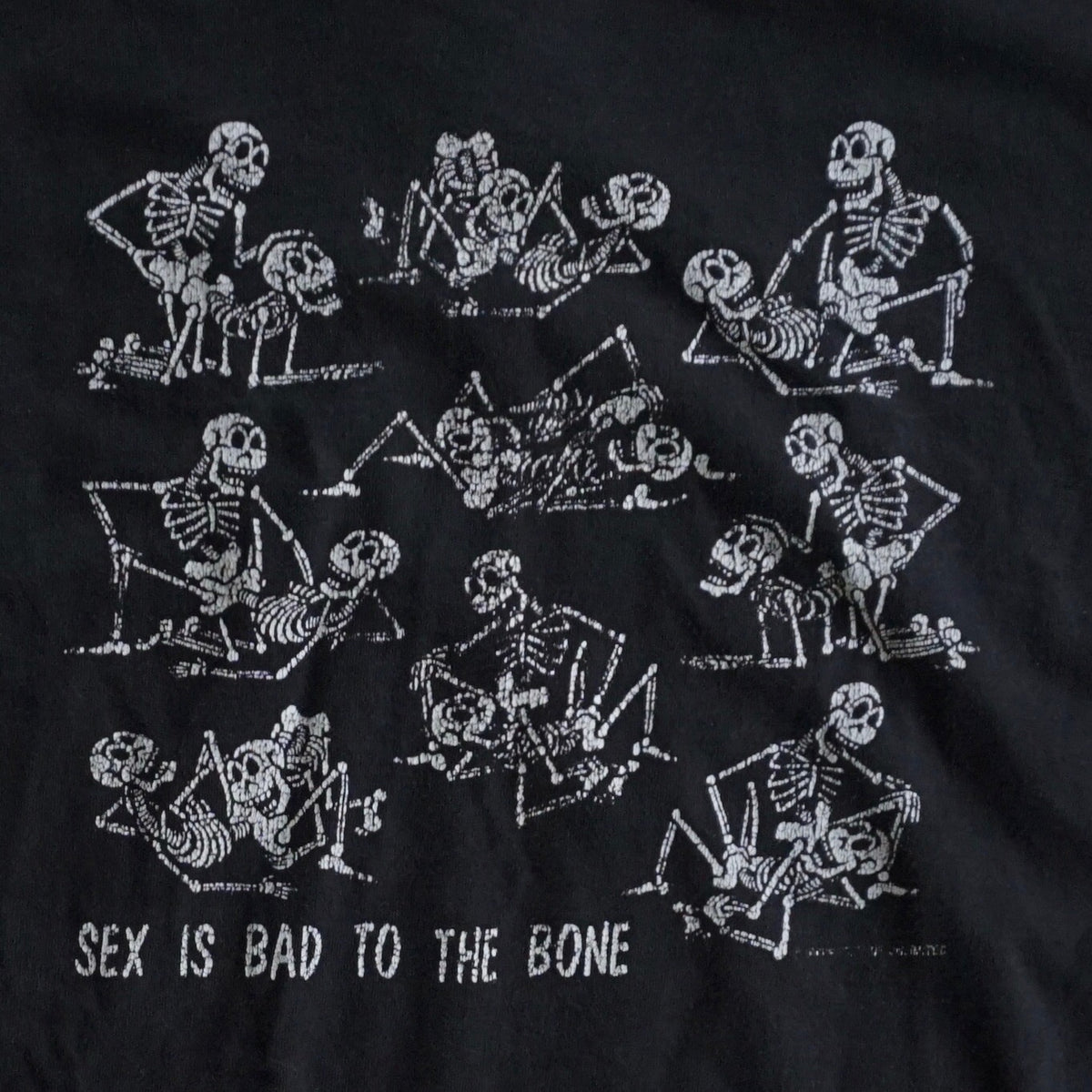 VINTAGE SEX IS BAD TO THE BONE TEE