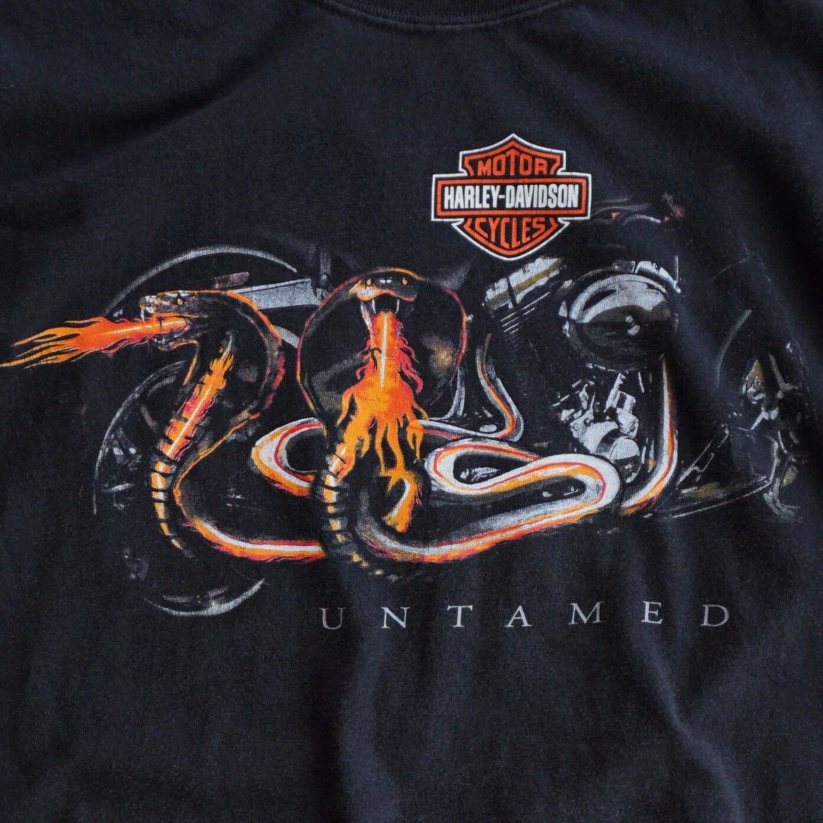 Vintage Harley Davidson good Untamed Shirt