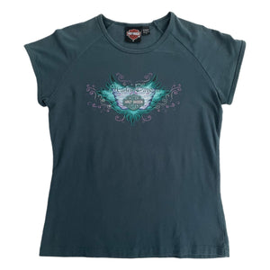 VINTAGE HARLEY WINGS TEE