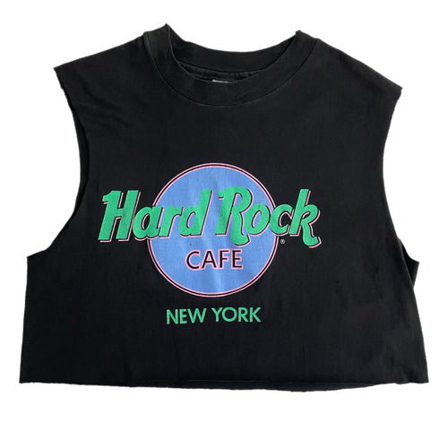 VINTAGE HARD ROCK NEW YORK CROPPED TANK