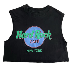 VINTAGE HARD ROCK NEW YORK CROPPED TANK