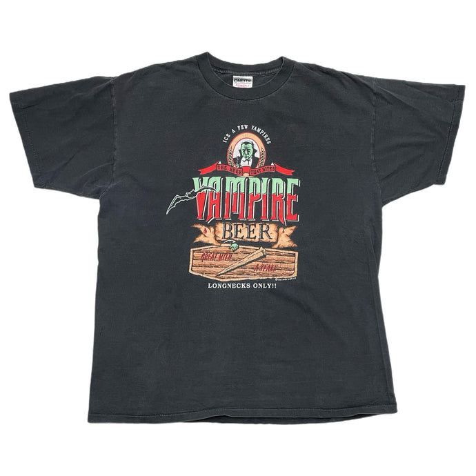 VINTAGE  HALLOWEEN VAMPIRE BEER TEE