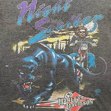 VINTAGE 90S NIGHT STALKER PANTHER HARLEY TEE