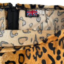 VINTAGE LEOPARD MINI SKIRT