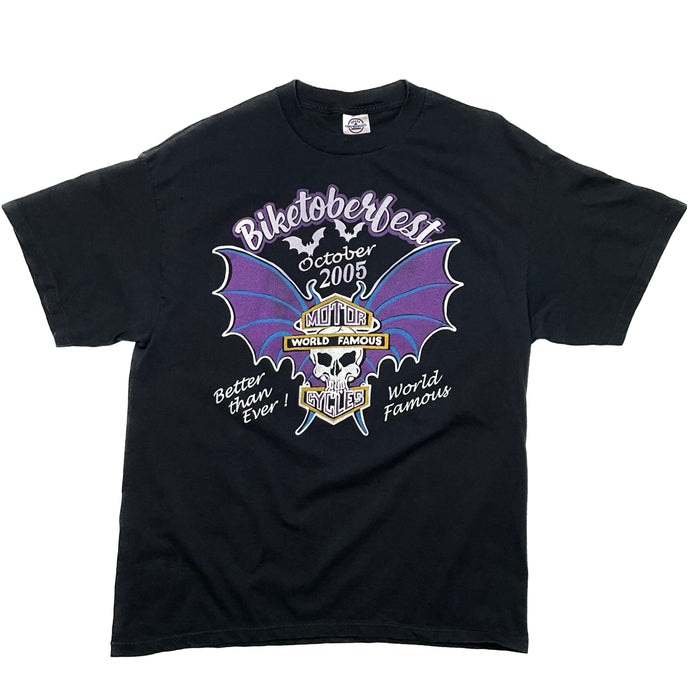 VINTAGE BIKETOBERFEST HALLOWEEN TEE