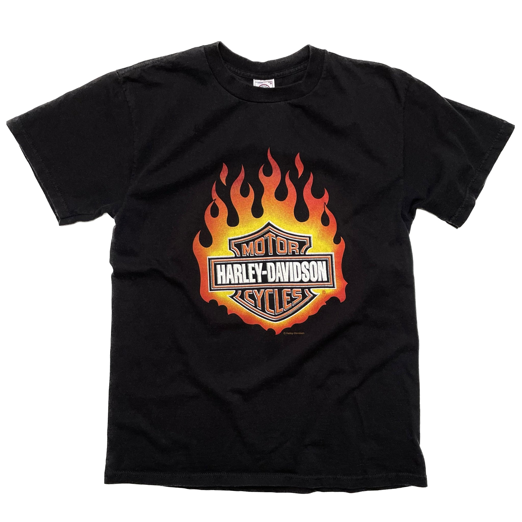 HARLEY FLAME SPELLOUT TEE retailer