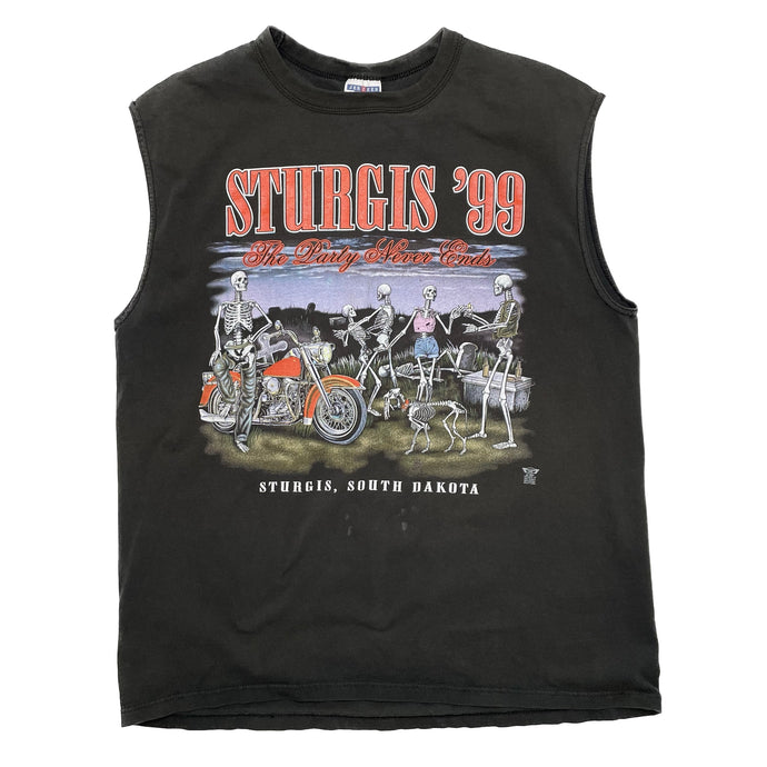 VINTAGE 90’S SKELETON STURGIS TANK