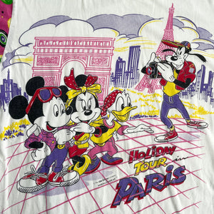 VINTAGE MICKEY AND FRIENDS PARIS TEE