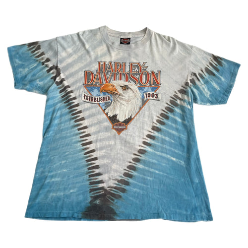 VINTAGE 90’S HARLEY TIE DYE TEE