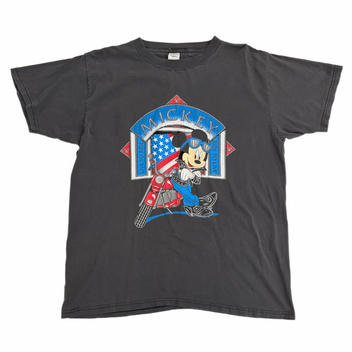 VINTAGE LIVE TO RIDE MICKEY TEE