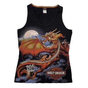 VINTAGE DRAGON HARLEY TANK