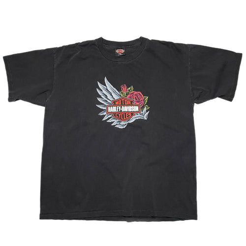 VINTAGE 90S HARLEY ROSE TEE