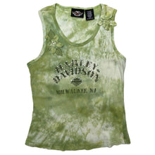 VINTAGE EMBELLISHED TIE-DYE HARLEY TANK