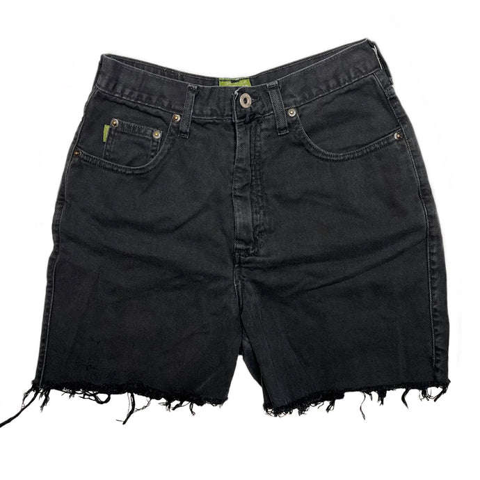 VINTAGE ESPRIT BLACK DENIM SHORTS