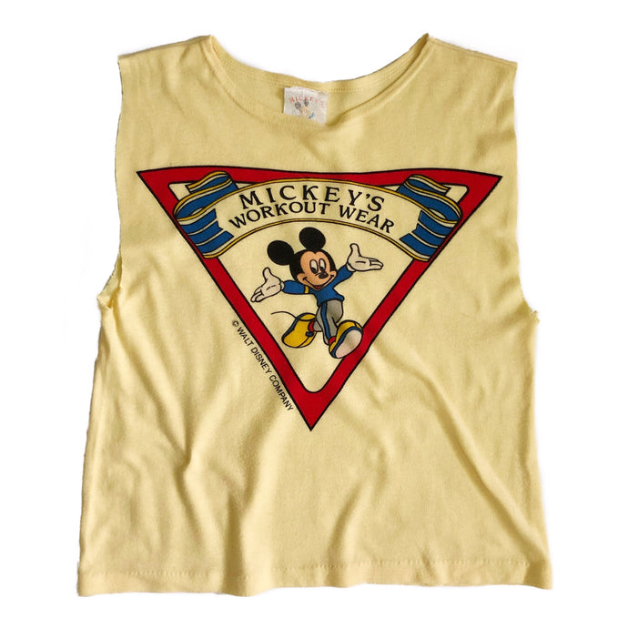 VINTAGE 80'S MICKEY WORKOUT TANK