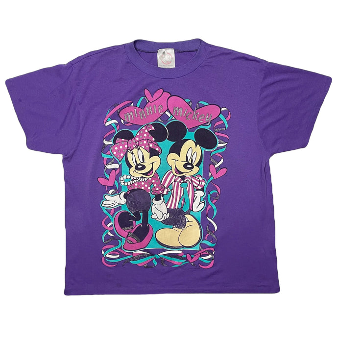 VINTAGE 80’S MICKEY LOVES MINNIE TEE