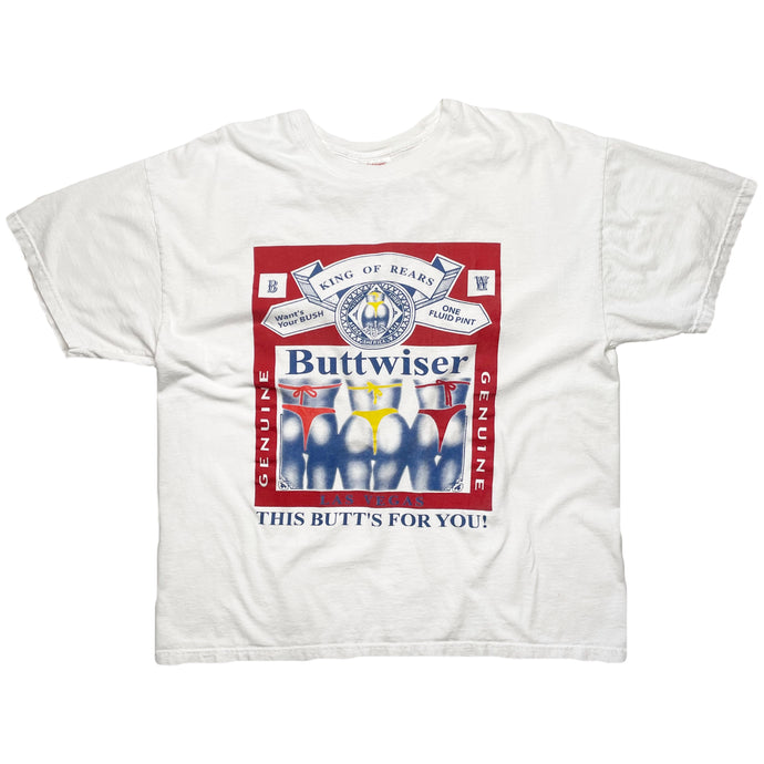 VINTAGE BUTTWISER TEE
