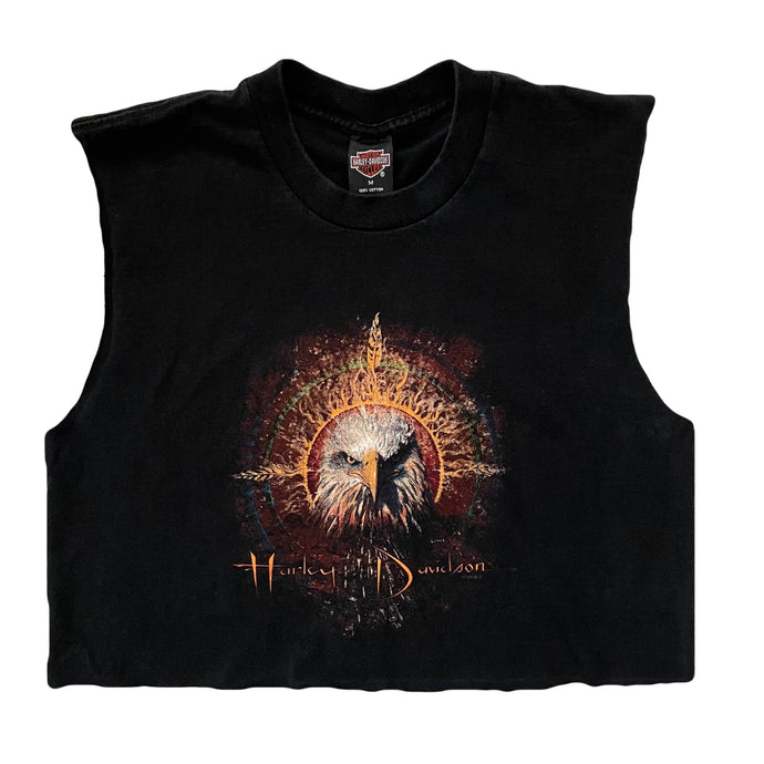 VINTAGE 90S HARLEY ALASKA CROP TANK