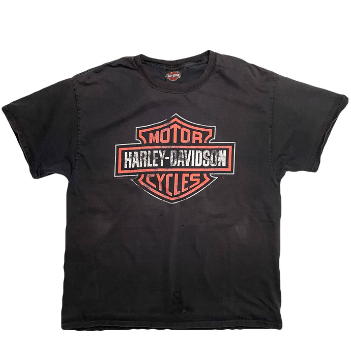 VINTAGE DISTRESSED HARLEY LOGO TEE