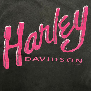 VINTAGE 90’S HARLEY DAVIDSON PINK TEE
