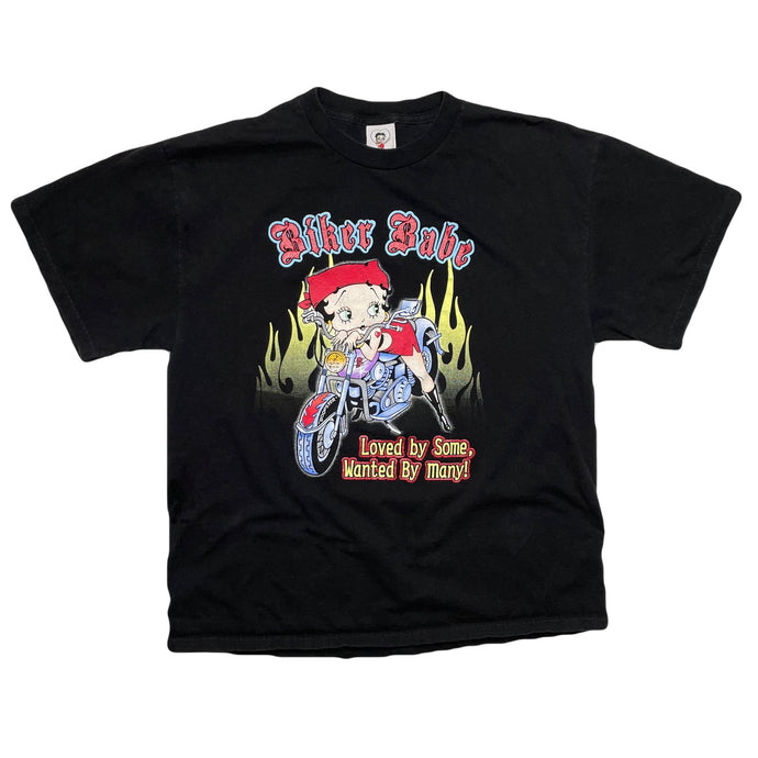 VINTAGE BETTY BIKER BABE TEE