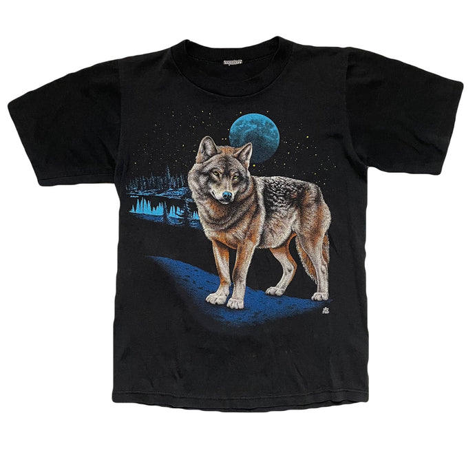 VINTAGE 80’S MIDNIGHT WOLF TEE