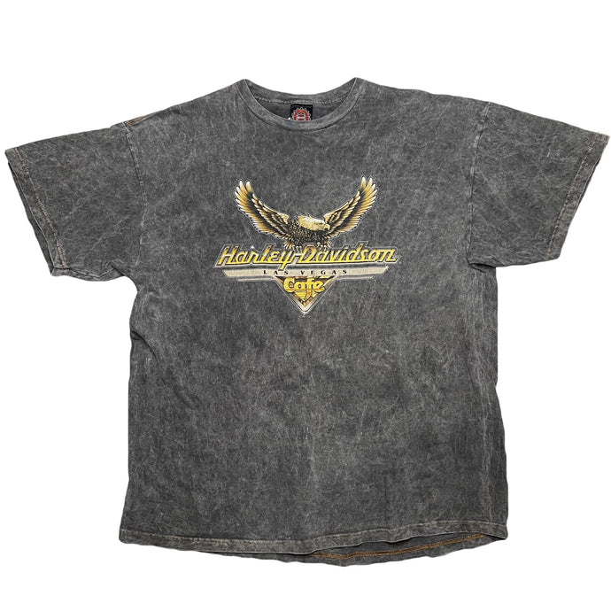 VINTAGE HARLEY DAVIDSON CAFE DISTRESSED TEE