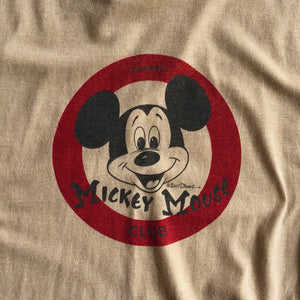 VINTAGE MICKEY MOUSE CLUB RINGER TEE