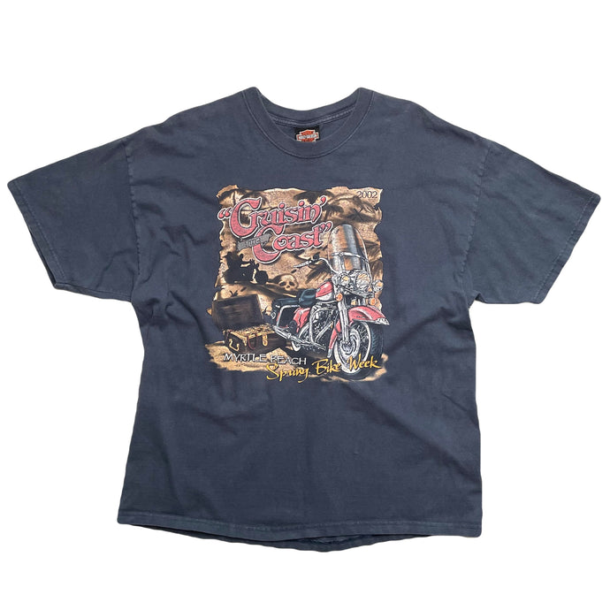 VINTAGE HARLEY CRUISIN’ THE COAST TEE