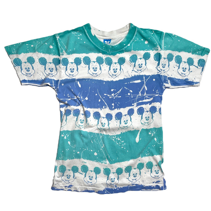 VINTAGE 90’S MICKEY PAINT SPLATTER SHIRT