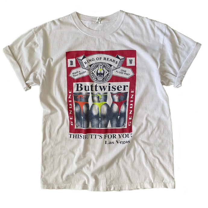 VINTAGE BUTTWISER TEE