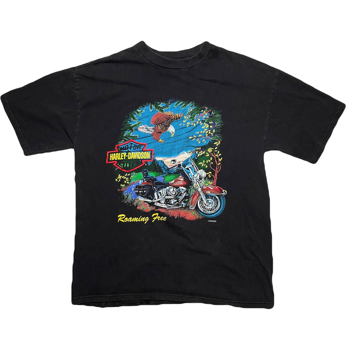 VINTAGE 90’S HARLEY ROAMING FREE TEE