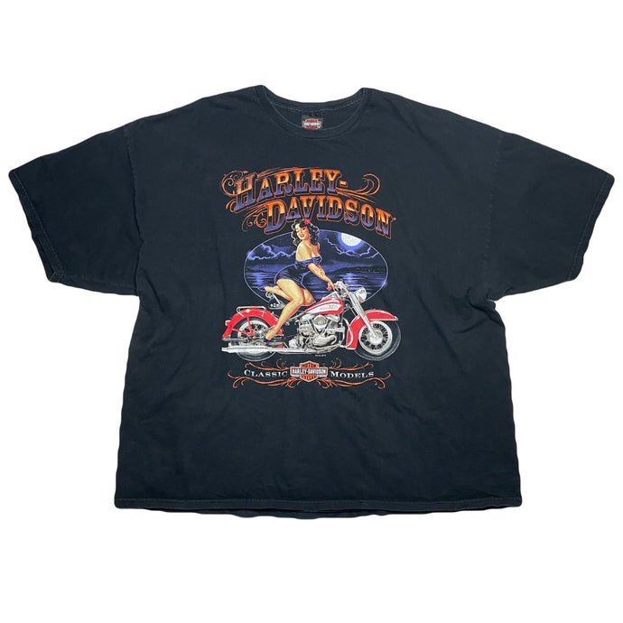 VINTAGE HARLEY CLASSIC PIN UP TEE