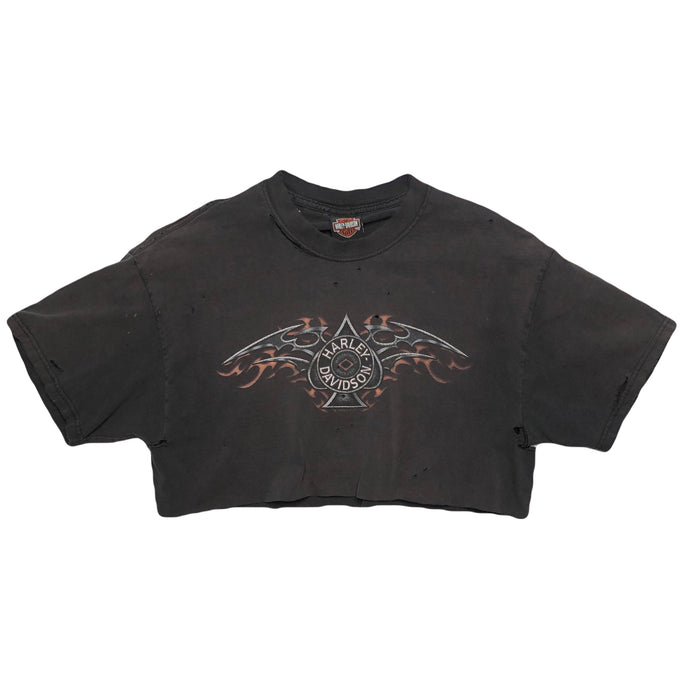 VINTAGE HARLEY DAVIDSON CROP TEE