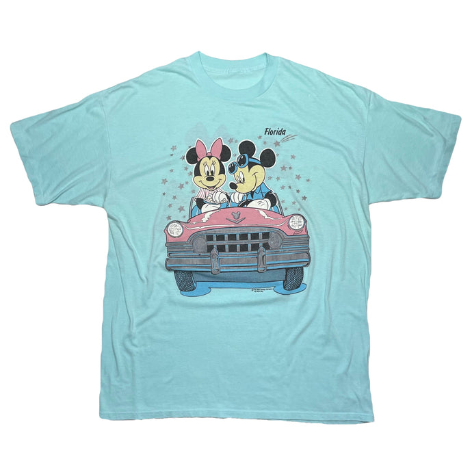 VINTAGE 80’S DRIVE IN MICKEY & MINNIE TEE