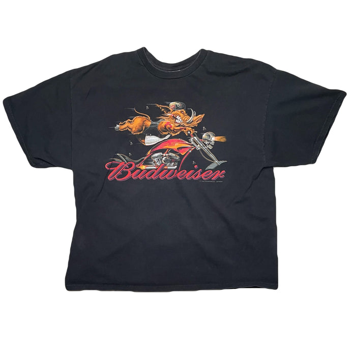 VINTAGE BIKER BUDWEISER TEE