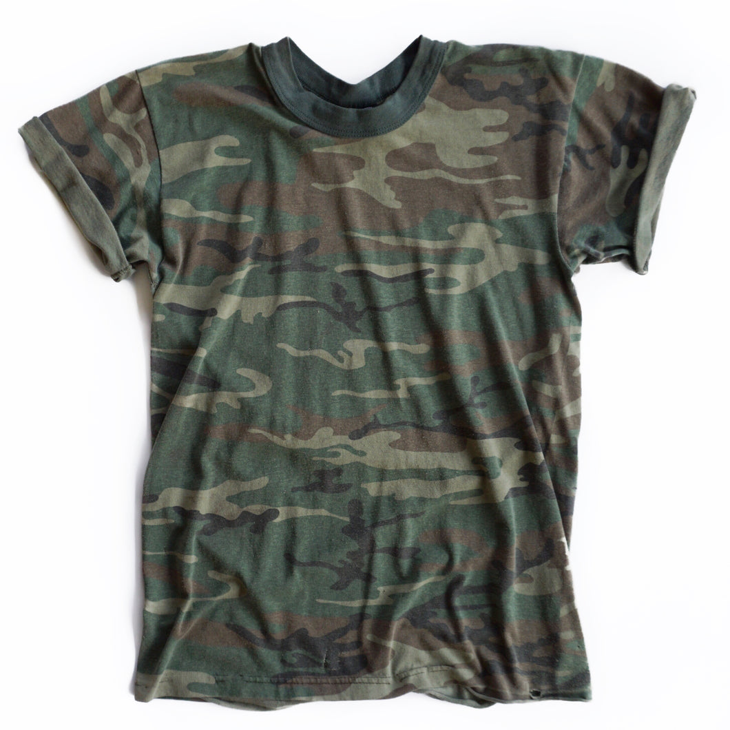 VINTAGE PAPER THIN CAMO TEE