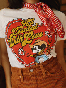 ALL LOADED WITH LOVE TEE