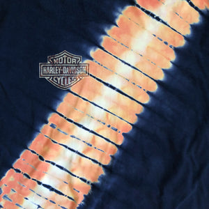 VINTAGE TIE DYE HARLEY LOGO TEE