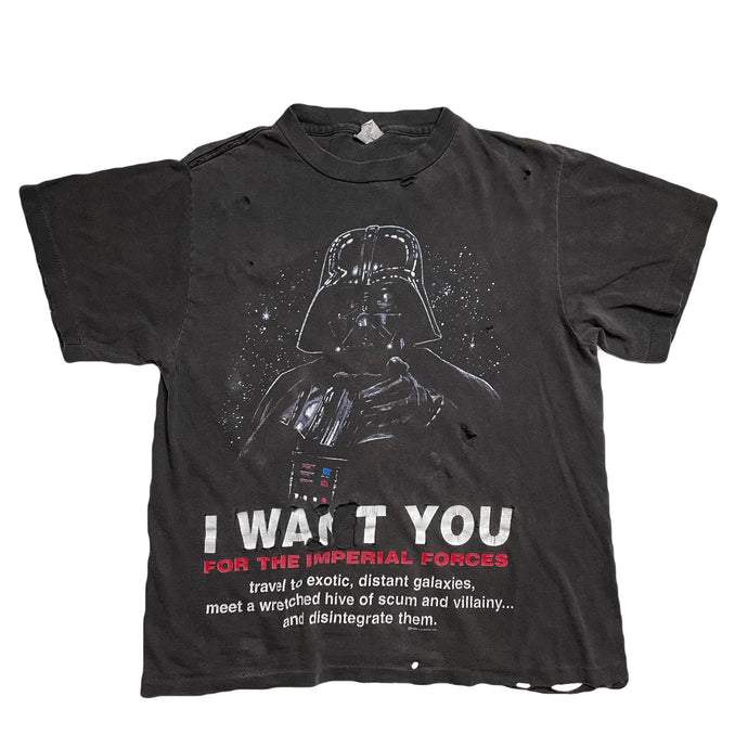 VINTAGE DISTRESSED 90S DARTH VADER TEE