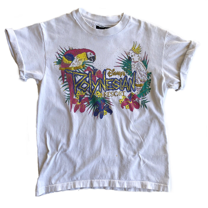 VINTAGE 90'S WDW POLYNESIAN RESORT TEE