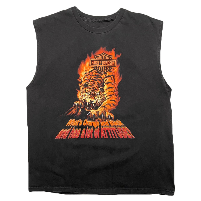 VINTAGE HARLEY DAVIDSON ATTITUDE TANK