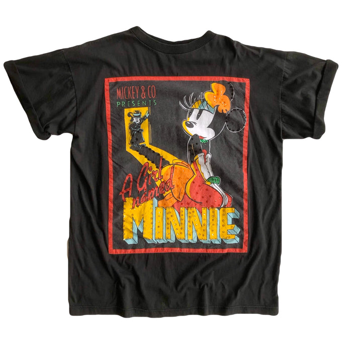VINTAGE EMBELLISHED A GIRL NAMED MINNIE TEE