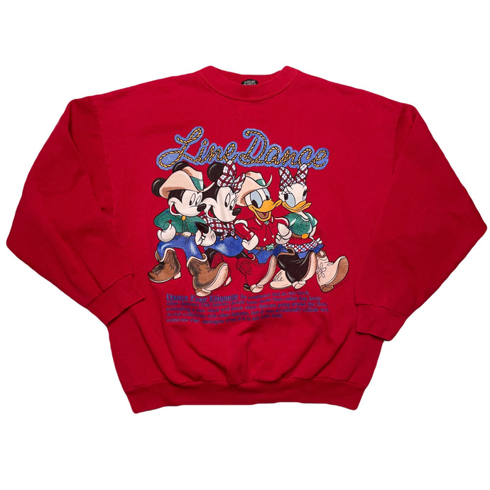 VINTAGE CARTOON LINE DANCE CREWNECK