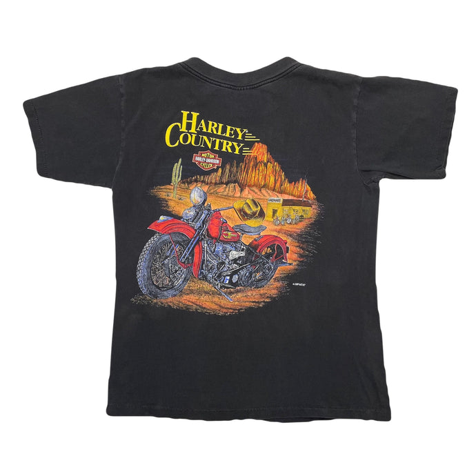 VINTAGE HARLEY COUNTRY POCKET TEE