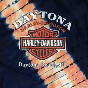 VINTAGE TIE DYE HARLEY LOGO TEE