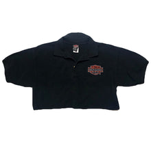 VINTAGE HARLEY CROPPED POLO