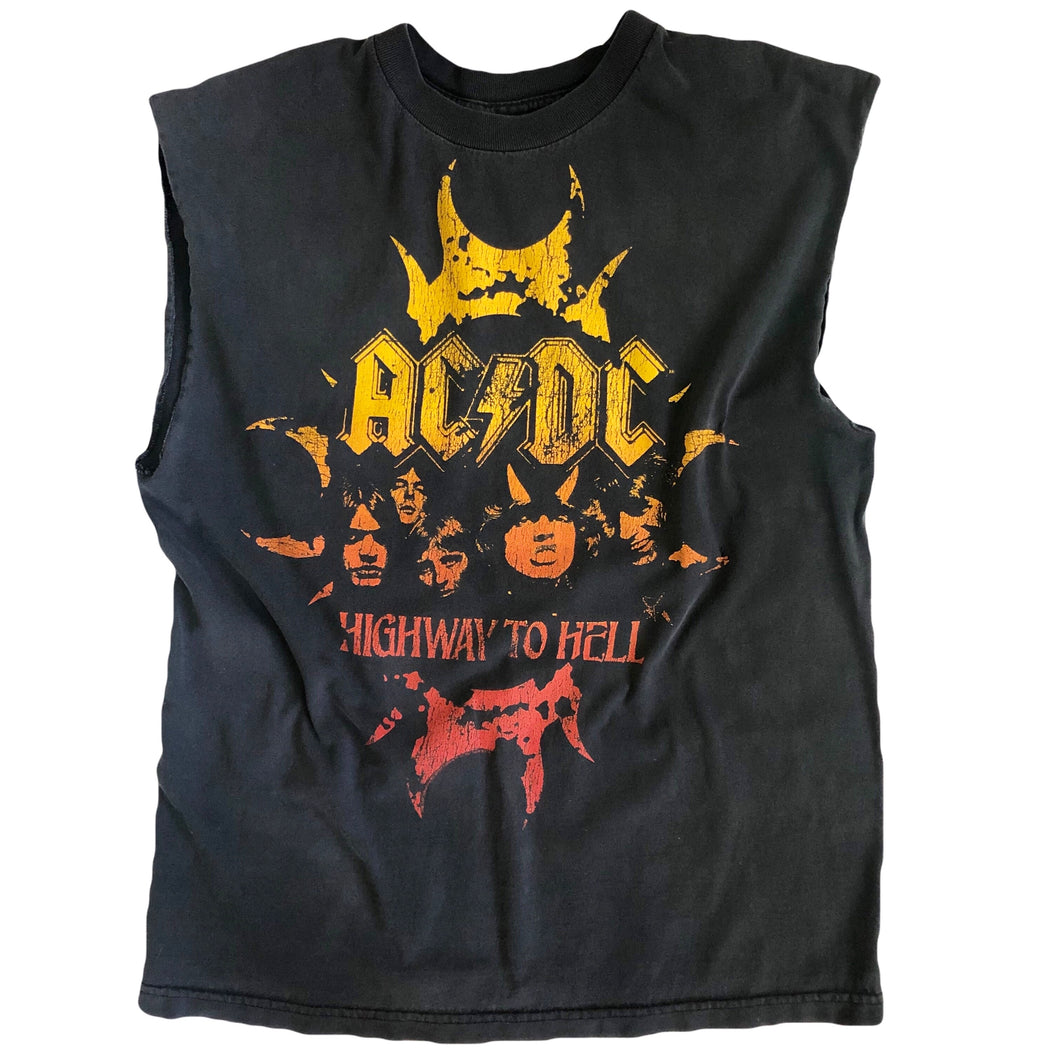 VINTAGE ACDC MUSCLE TEE