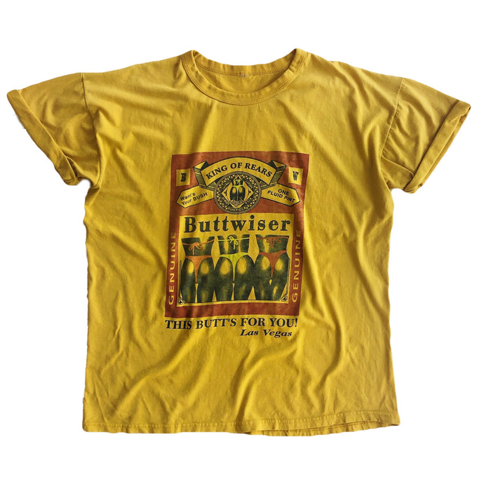 VINTAGE BUTTWISER TEE